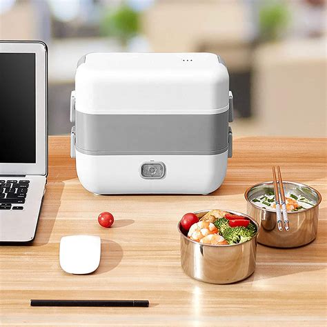 electric lunch box food heater 5 minutes|self heating lunch box wireless.